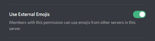 discord use external emojis
