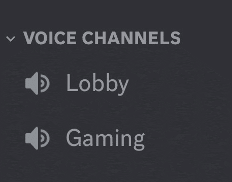 voice channels